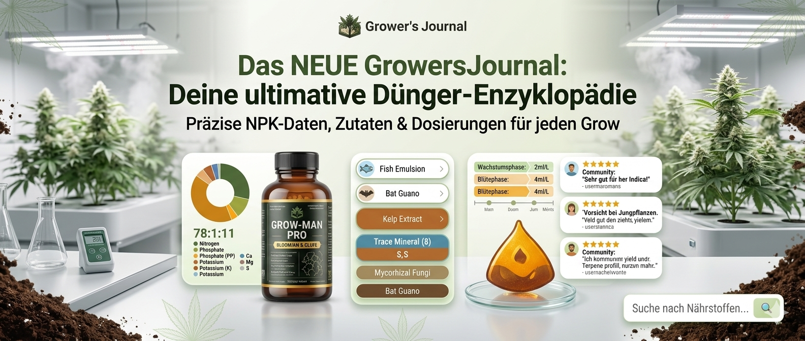 Präzision im Grow: Das große Update für unsere Dünger-Detailansicht