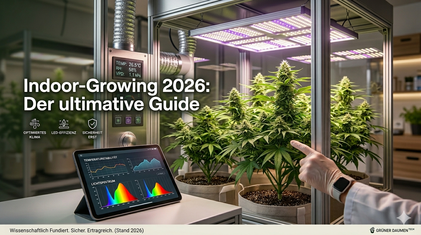 Indoor-Growing 2026: Der ultimative Guide für maximalen Ertrag und Sicherheit